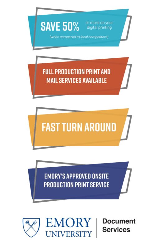 Emory University Print Center - Pricing Guide